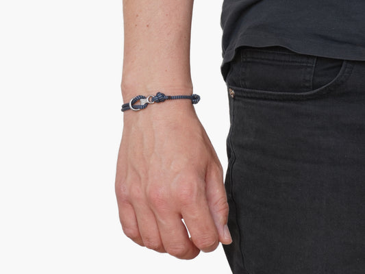Storm & Silver Figure 8 Climbing Bracelet - Eighty Eight Degrees