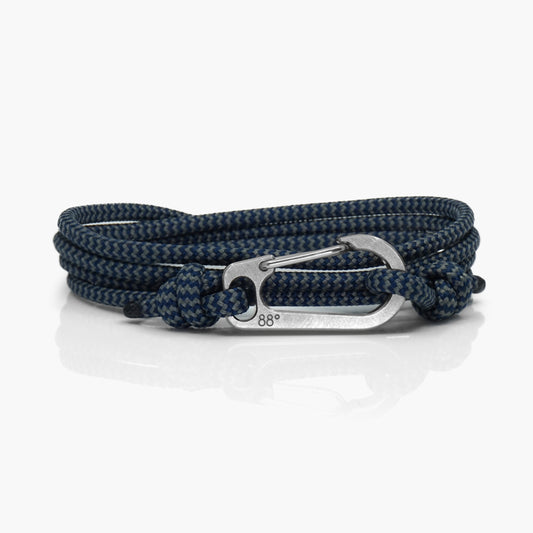 Storm & Titanium Carabiner Bracelet