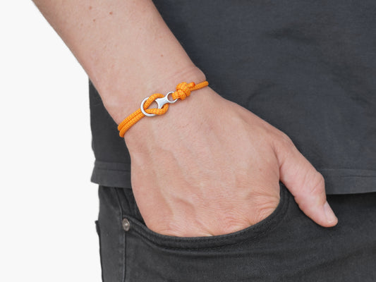 Sunset & Silver Figure 8 Climbing Bracelet - Eighty Eight Degrees