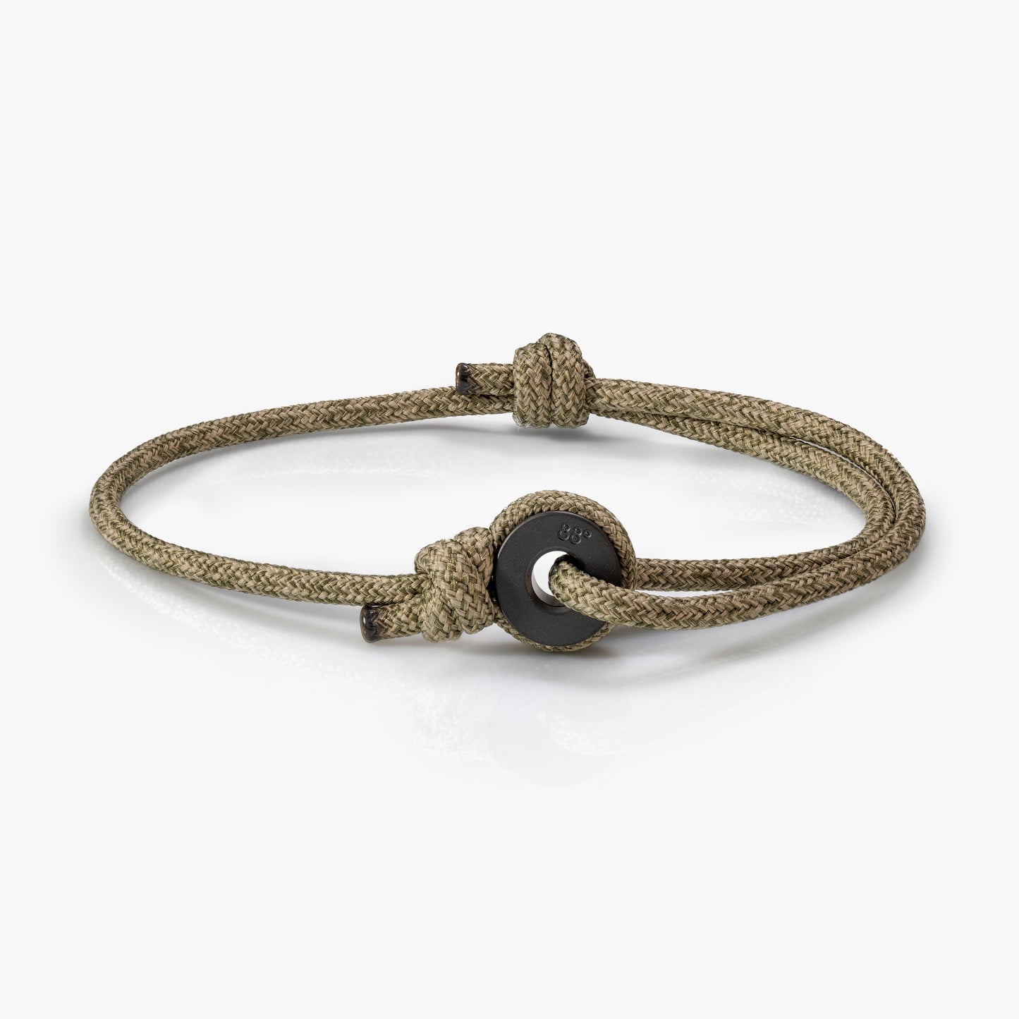 Forest Green & Black Sailing Thimble Bracelet