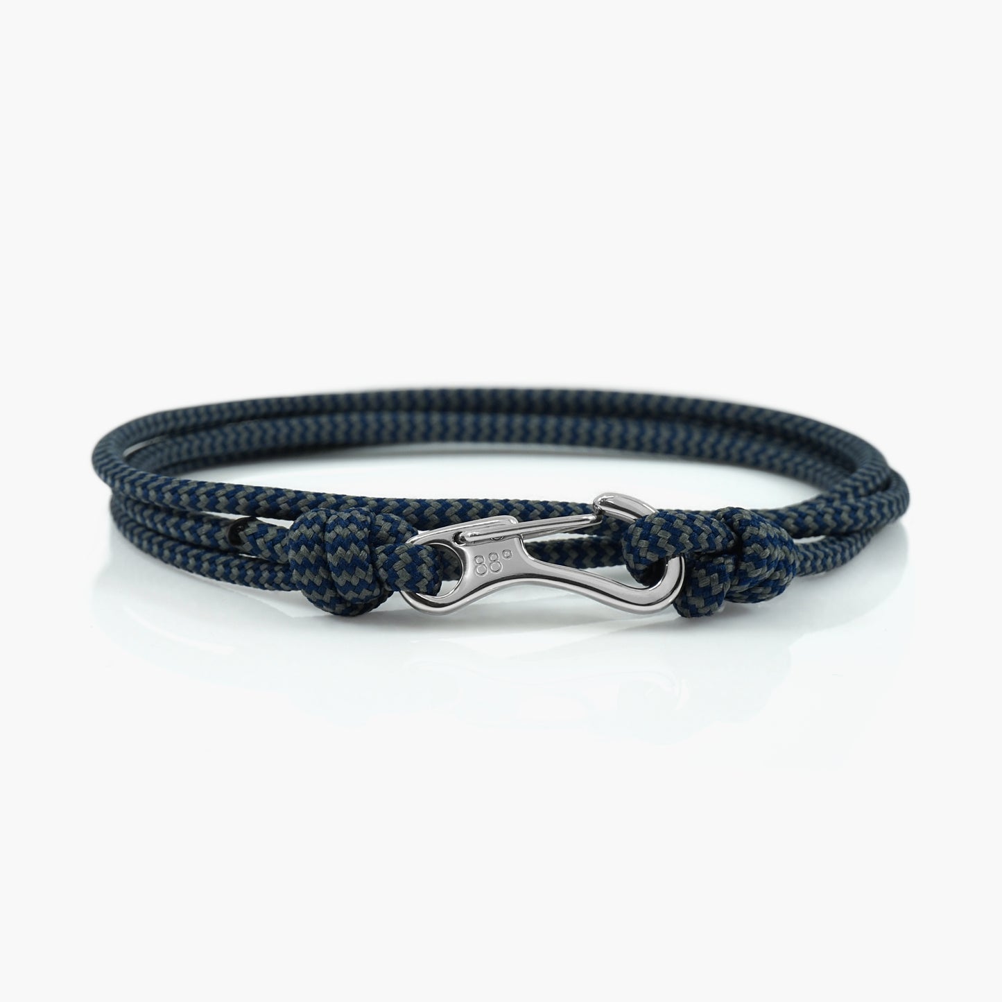 Storm & Silver Carabiner Bracelet
