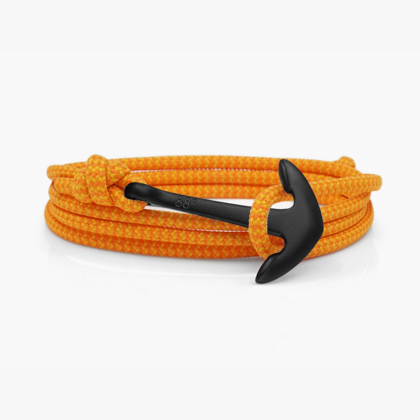 Sunset Zig Zag & Black Anchor Bracelet