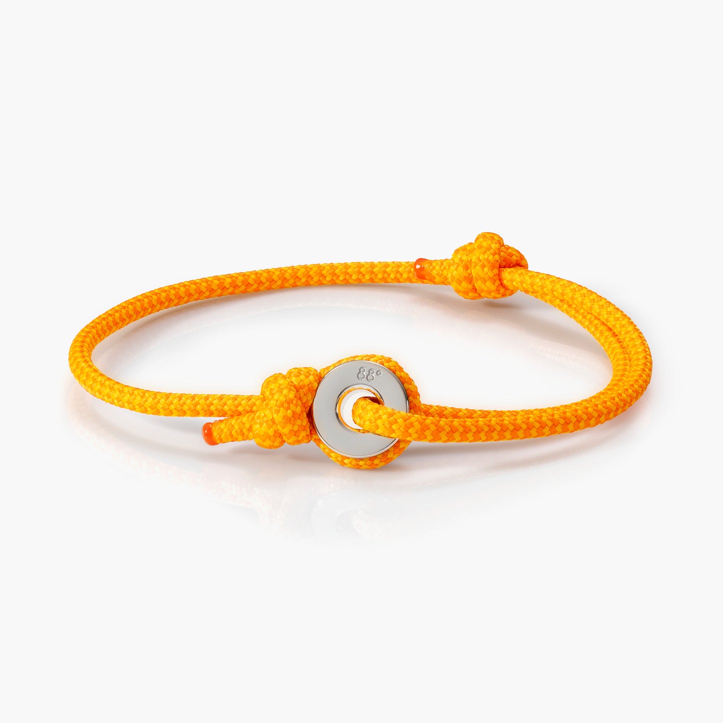 Sunset Zig Zag & Silver Sailing Thimble Bracelet