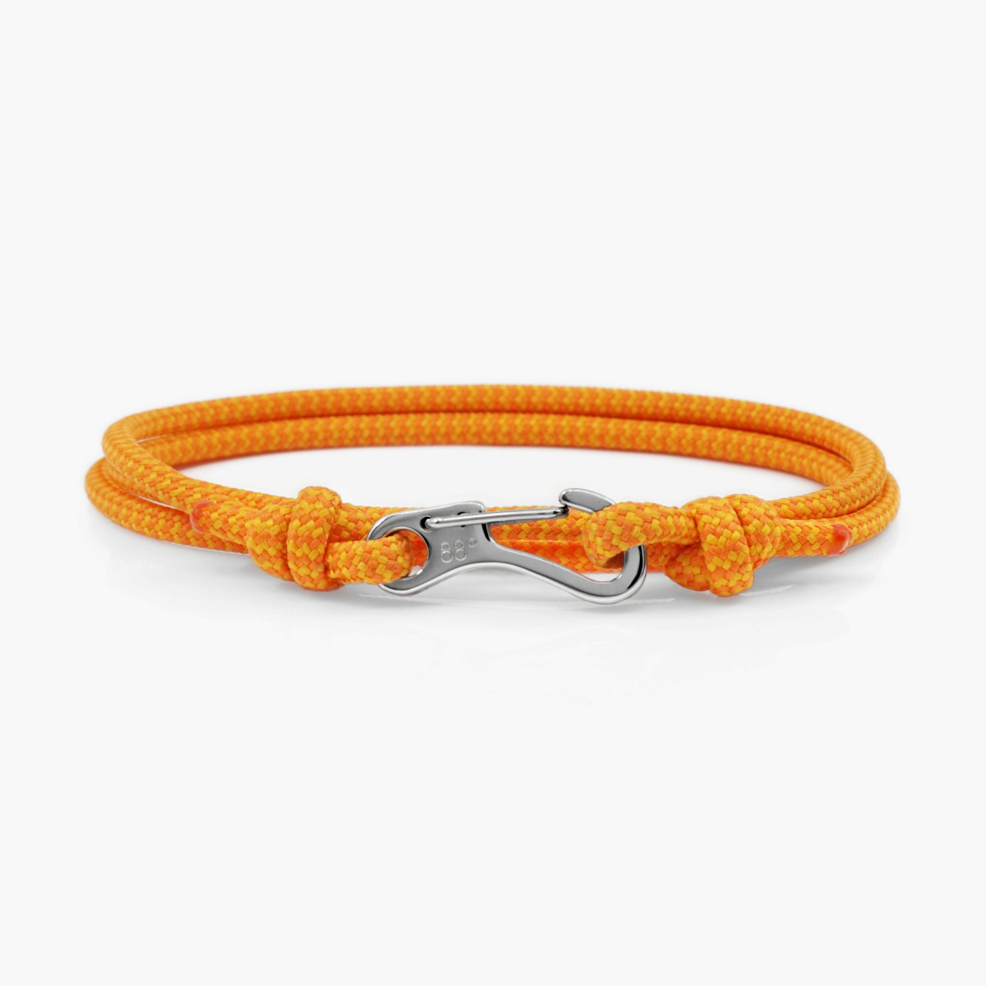 Sunset & Silver Carabiner Bracelet - Eighty Eight Degrees